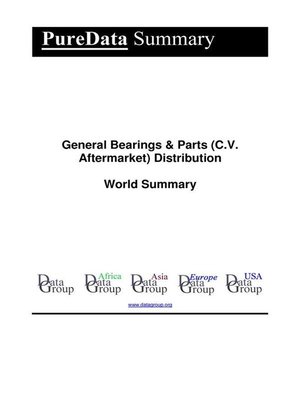 cover image of General Bearings & Parts (C.V. Aftermarket) Distribution World Summary